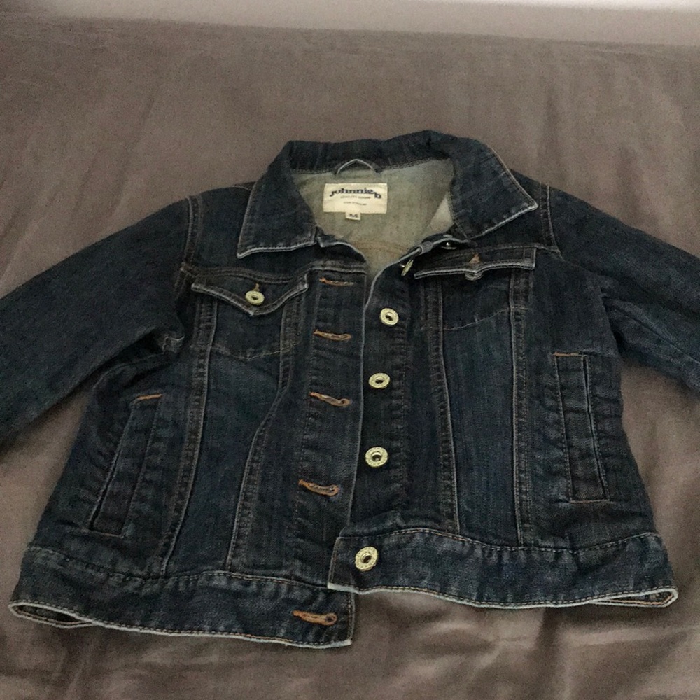 Dark jean jacket